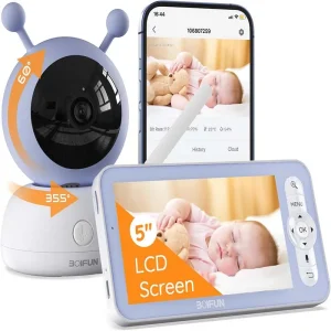 Screen Control Wi-Fi Video Baby Monitor Camera